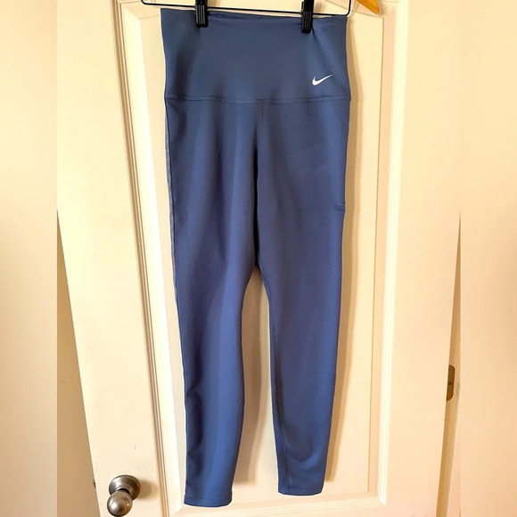 Nike Pants - Nike Leggings, Smoky Blue, InsidePockets, Therma Fit Women’s Small